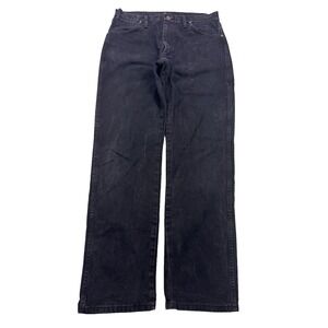 Wrangler Jeans Men 34x34 Black Cowboy Cut Denim Western‎ 13MWZ